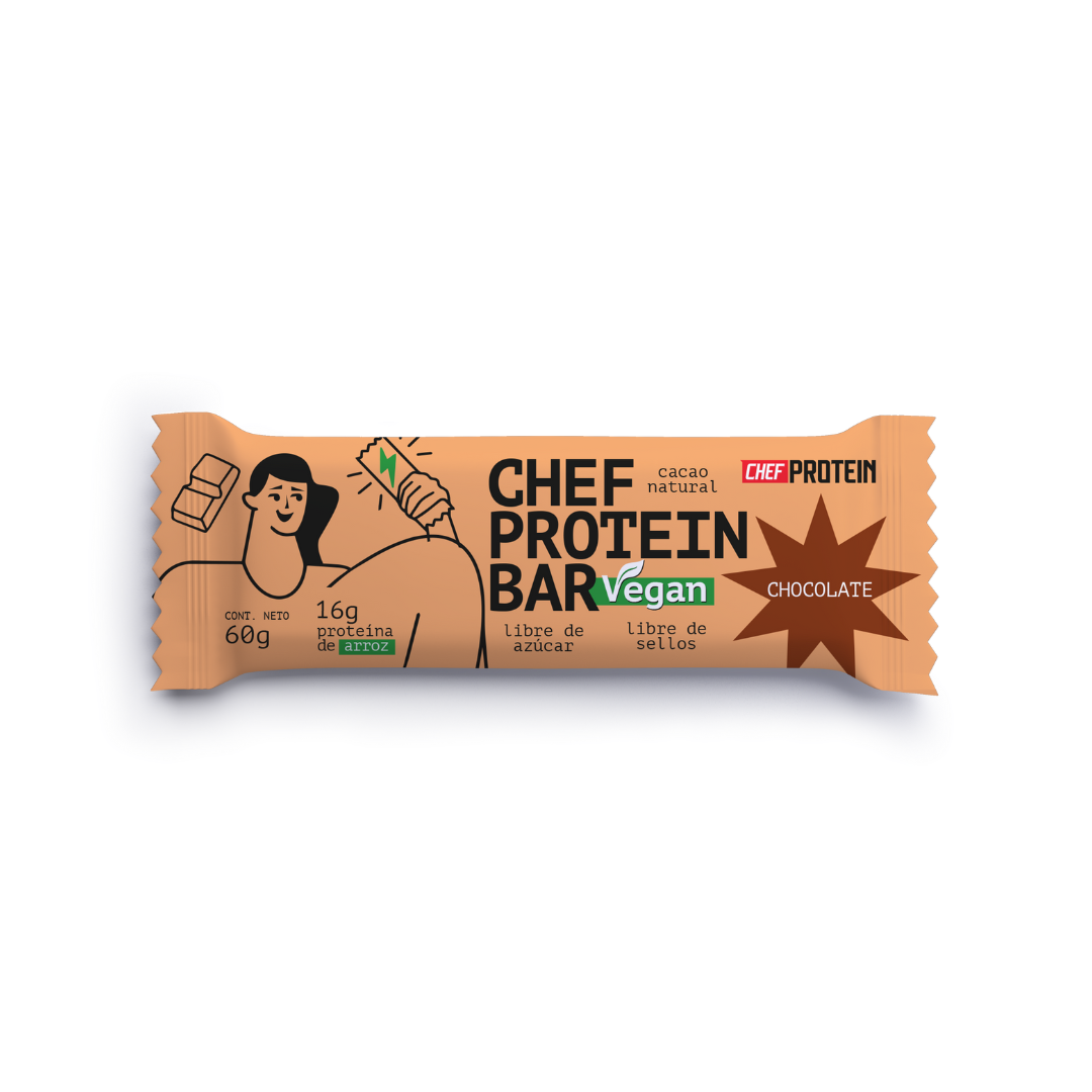 Pack 16 Chef Protein Bar Chocolate Vegan