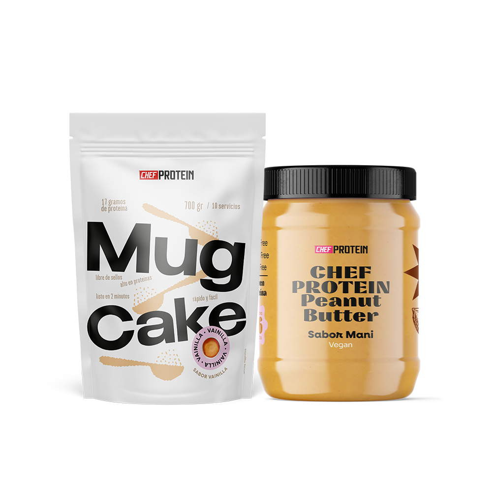Pack Mug Cake + Peanut Butter
